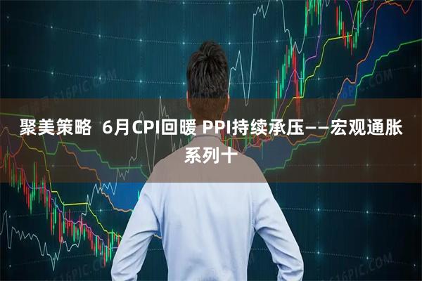聚美策略 6月CPI回暖 PPI持续承压——宏观通胀系列十